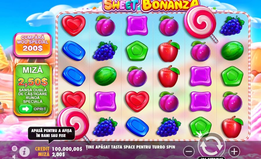 Sweet Bonanza, cel mai dulce slot Pragmatic Play