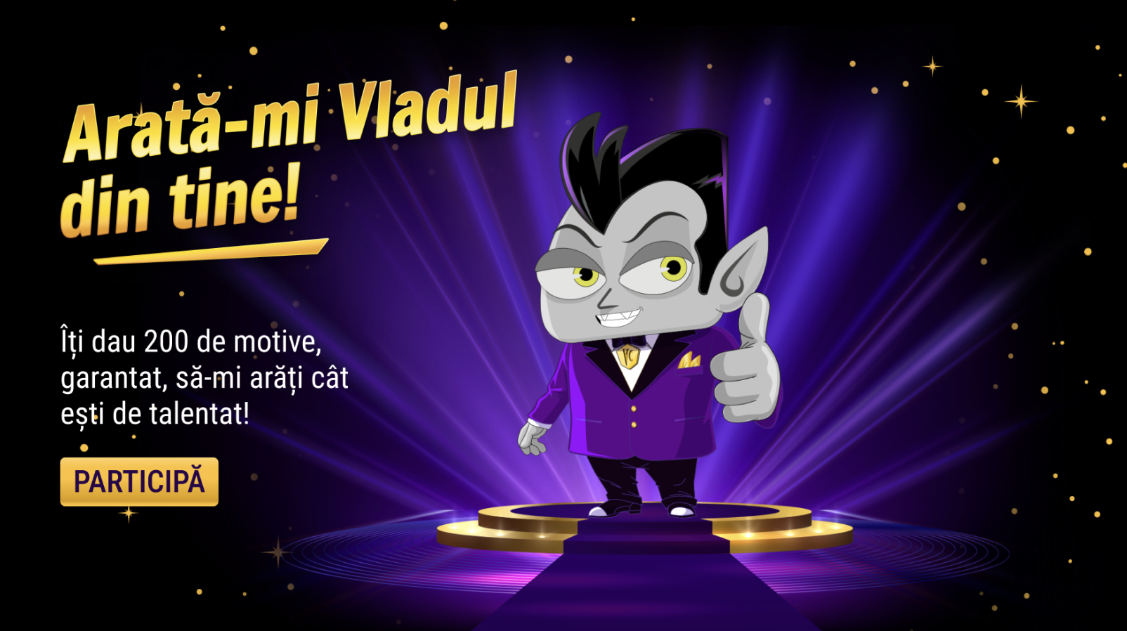 Arata ca ai stofa de vampir si fii premiat in noua campanie marca Vlad Cazino!